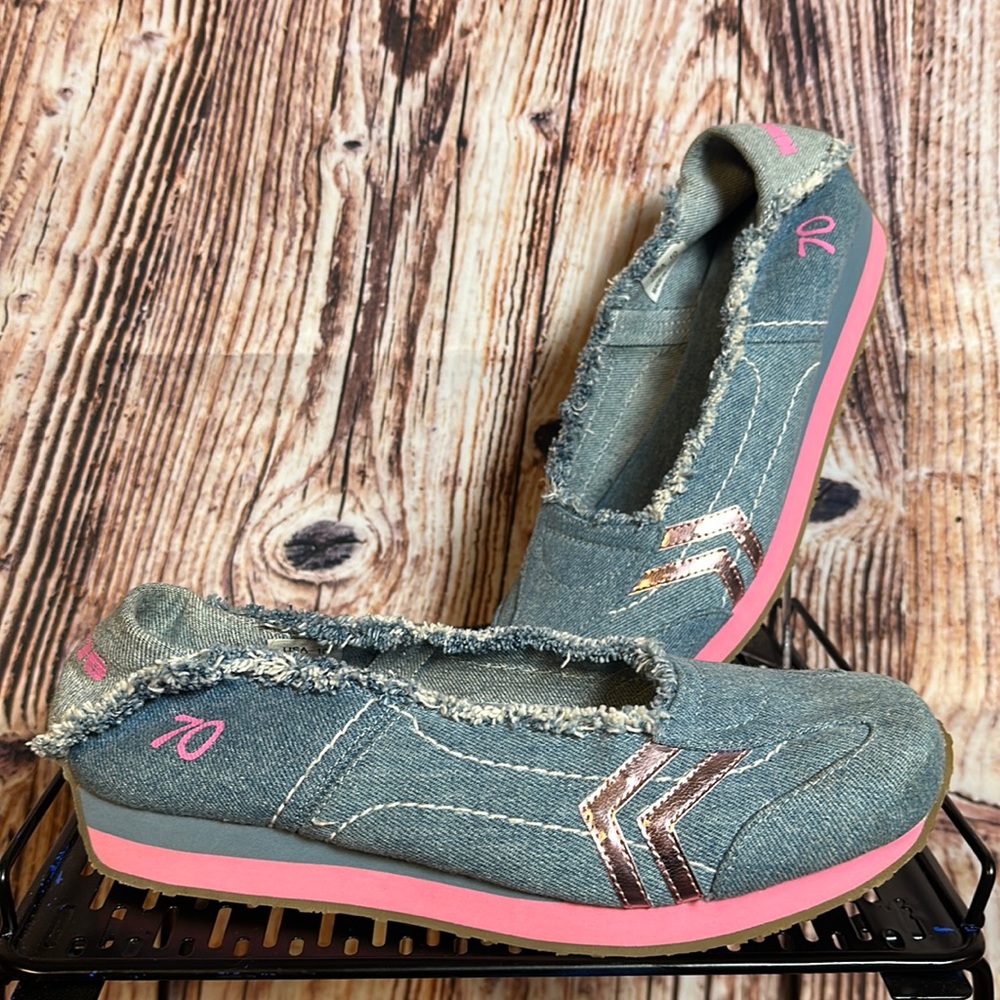NM70 Denim Slip On Shoes Womens Sz 10